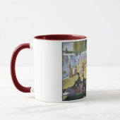 mok van Seurat "Zondag vanmiddag" (Links)