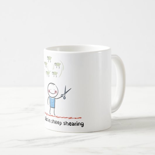 Mok van Sheep Shear Specialist (Voorkant rechts)
