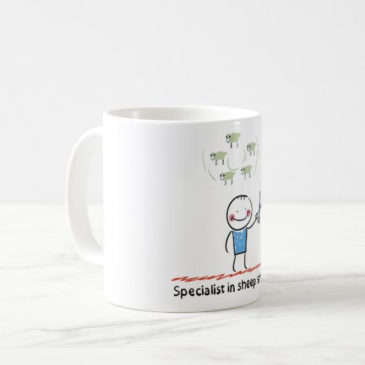 Mok van Sheep Shear Specialist (Voorkant links)