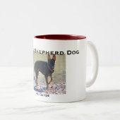 Mok van Shepherd Dog (Voorkant rechts)