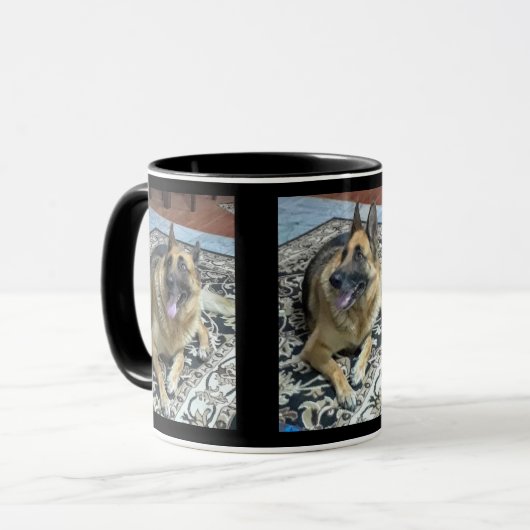 Mok van Shepherd Dog Expressions Coffee (Voorkant links)