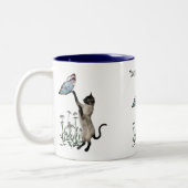 Mok van Siamese kattenboter (Links)