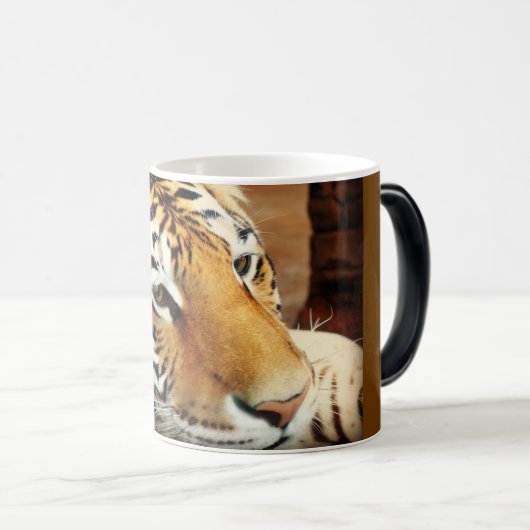 Mok van Siberian Tiger Morphing Coffee (Voorkant rechts)