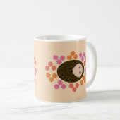 Mok van Slapy Hedgel en Flowers (Voorkant rechts)