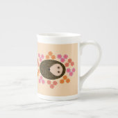 Mok van Slapy Hedgel en Flowers (Rechts)