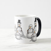 Mok van smeltende sneeuwman (Voorkant rechts)