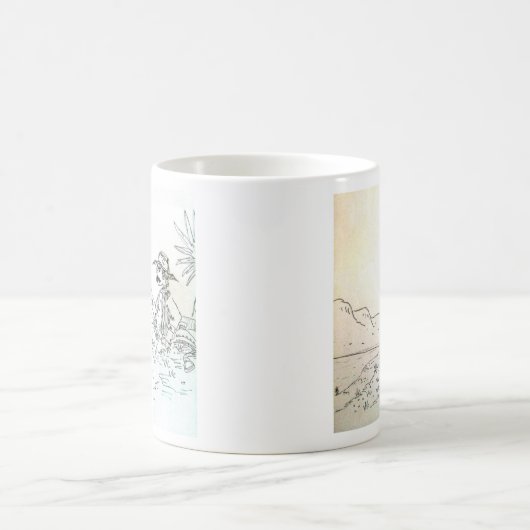 Mok van Smokin Cowboy Coffee (Center)