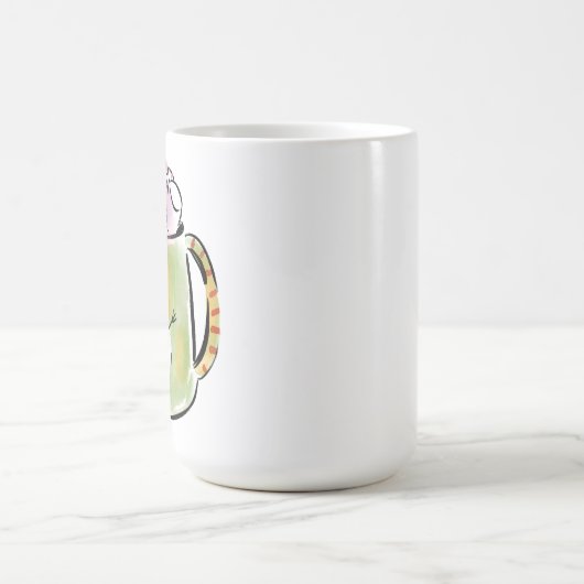 Mok van sneeuw en cacao (Midden)