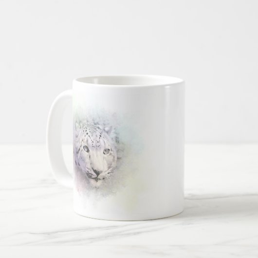 Mok van Snow Leopard Wildlife Coffee (Voorkant links)