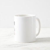 mok van snowshoe - liefde koffie (Voorkant rechts)