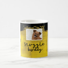 Mok van snuggle Buddy Custom Black/Yellow Dog Phot