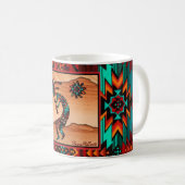 Mok van Southwest Kokopelli Coffee (Voorkant rechts)