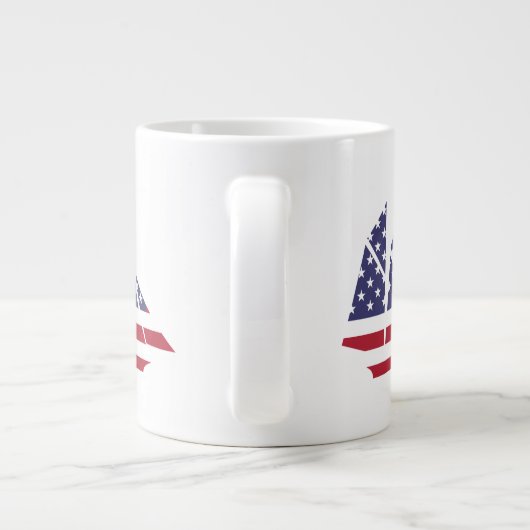 Mok van speciale Mok voor sportvisserij met slacht (Achterkant)