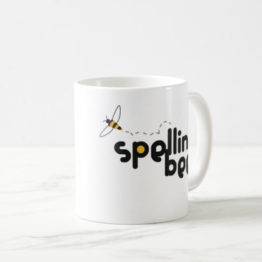 Mok van Spelling Bee Champion (Voorkant rechts)