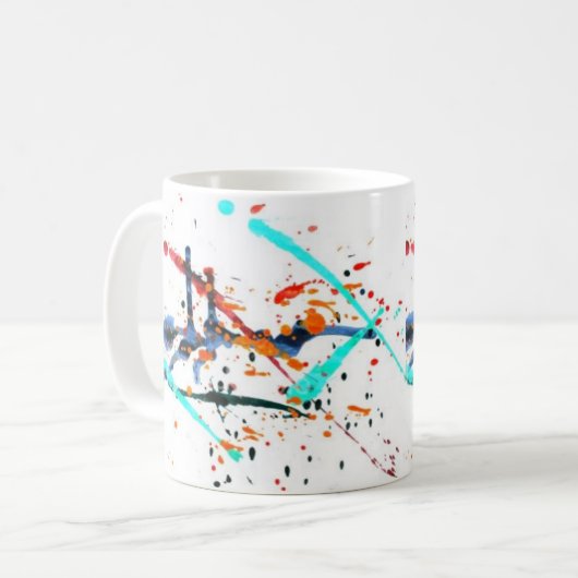 mok van splash (Voorkant links)