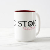 Mok van Stoic Coffee met Southbank-Logo (Voorkant rechts)