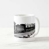 mok van stoomlocomotieven voor  treinen (Voorkant rechts)