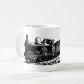 mok van stoomlocomotieven voor  treinen (Voorkant links)