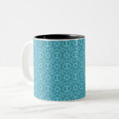 Mok van Sweet en Dainty, Turquoise (Voorkant links)