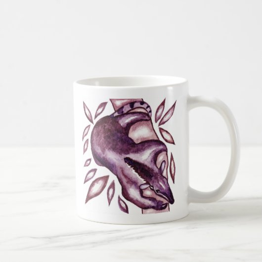 Mok van Tamandua- of Tree Anteater Artwork (Rechts)