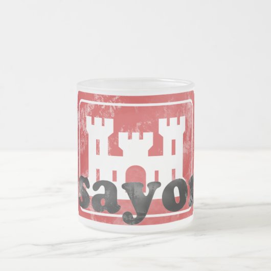 Mok van technici Essayons (Center)