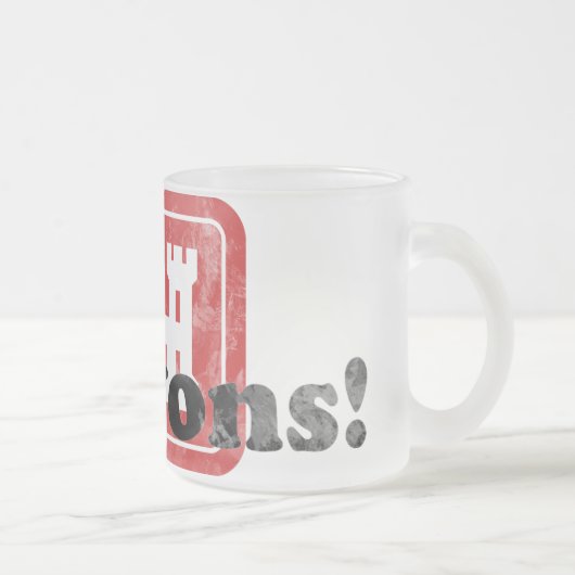 Mok van technici Essayons (Rechts)