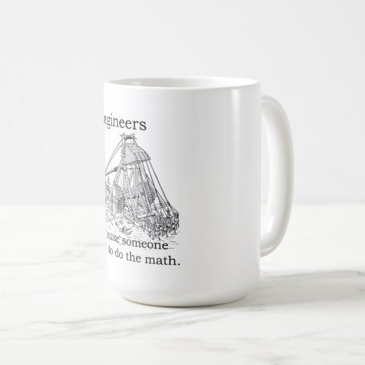 Mok van technici Trebuchet (Voorkant rechts)