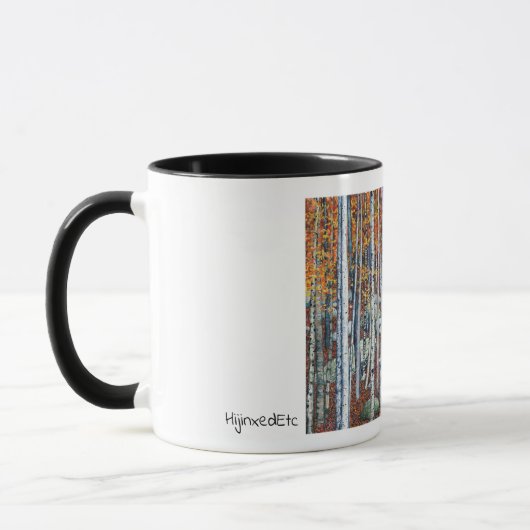 Mok van teken en steen (Links)