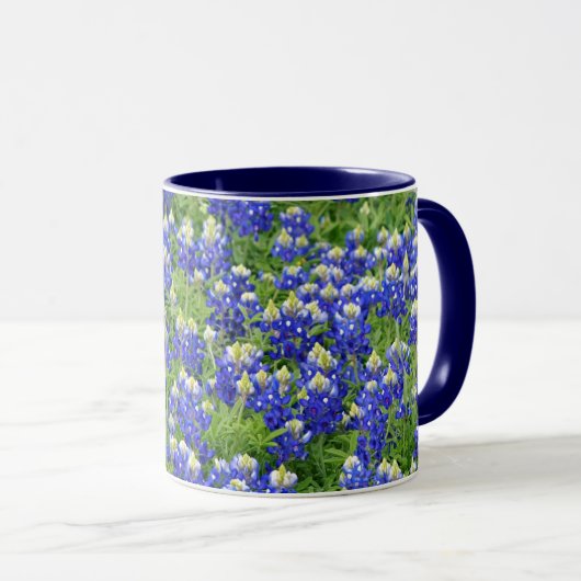 Mok van Texas Bluebonnet Flowers Cup (Voorkant rechts)
