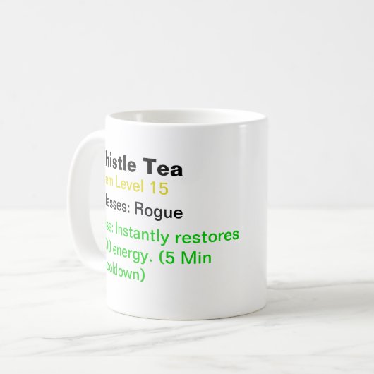 Mok van Thistle Tea - WoW (Voorkant links)