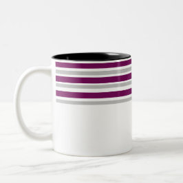 Mok van topkwaliteit met paarse voering.