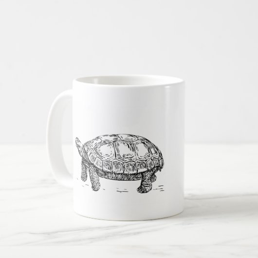 Mok van Tortoise en Hare (Voorkant links)