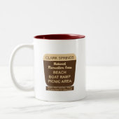 Mok van Trinity Lake Coffee (Links)