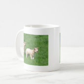 Mok van twee lammeren (Voorkant links)