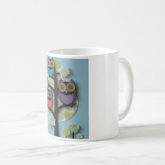 mok van uilkoffie (Voorkant rechts)