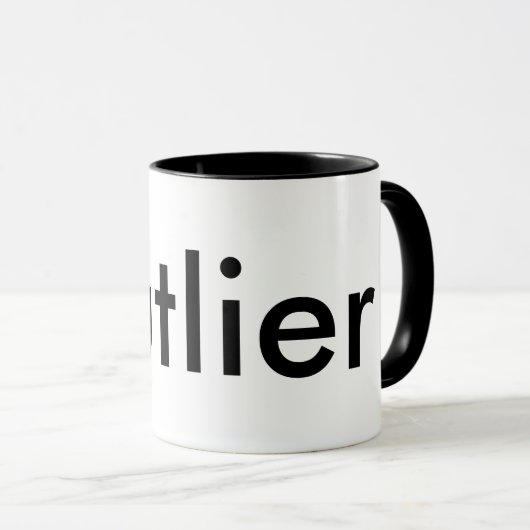 mok van uitbijters voor statistische anomalieën (Voorkant rechts)