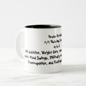 Mok van verpleegstencolte (Voorkant links)