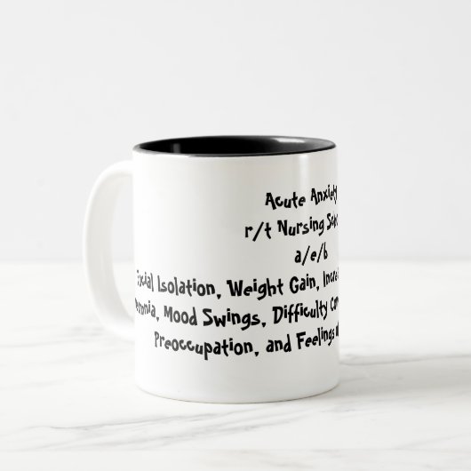 Mok van verpleegstencolte (Voorkant links)