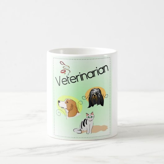 Mok van veterinair koffie (Center)