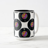 Mok van vinyl bij Rock en Roll (Voorkant rechts)