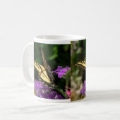 Mok van vlinder en bloemen (Voorkant links)
