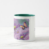 Mok van vlinder en Paarse ventilator (Midden)