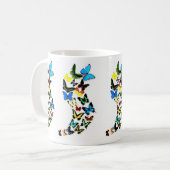 Mok van vlinderzwijn (Voorkant links)