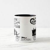 Mok van vloeistofkoffie (Center)