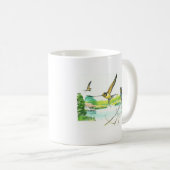 Mok van vogels - Barn Swallow (Voorkant rechts)