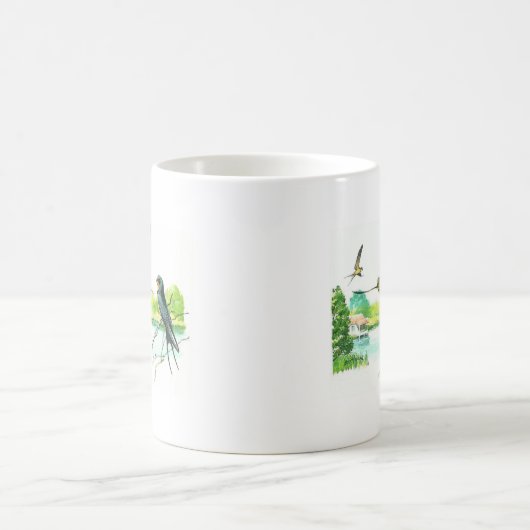 Mok van vogels - Barn Swallow (Center)