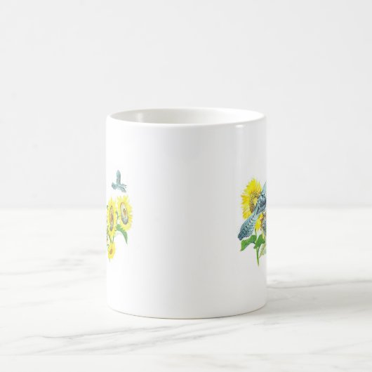 Mok van vogels - Blue Jay (Center)