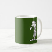 Mok van Voman Golfer (Voorkant rechts)