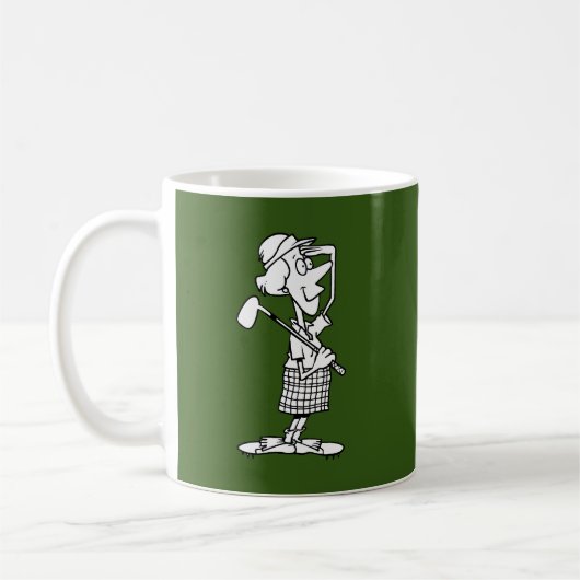 Mok van Voman Golfer (Links)