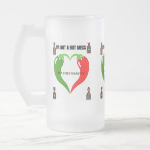 Mok van voorgekookt glas